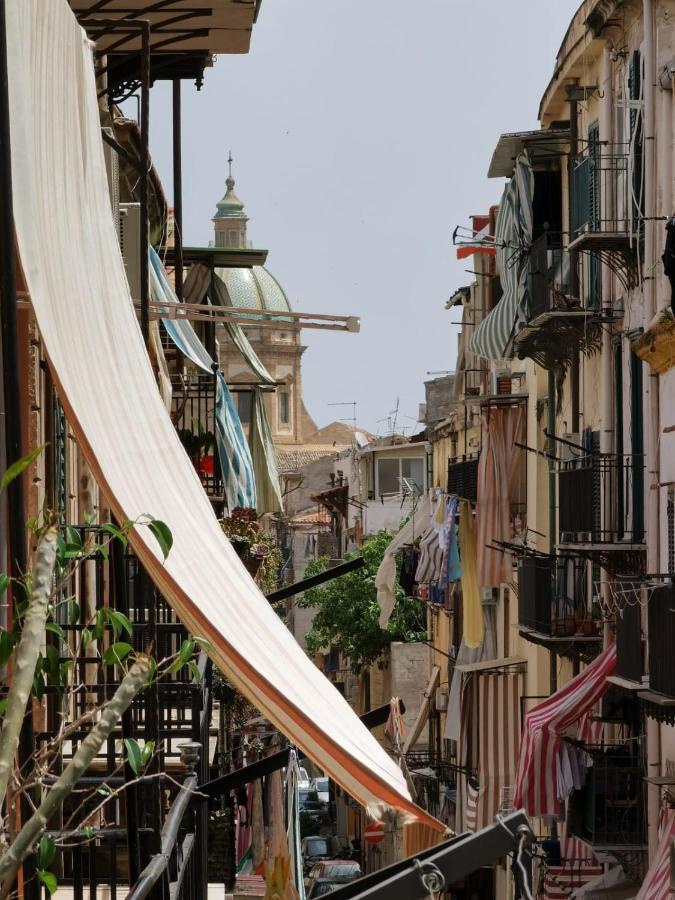 팔레르모 Il Terrazzino Sul Kemonia 아파트 외부 사진